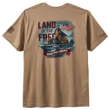 Land of the Free Tracker Washington Crossing Kurzarm-T-Shirt