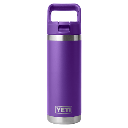 YETI Rambler 18-oz. Wasserflasche mit farblich abgestimmtem Strohhalmverschluss