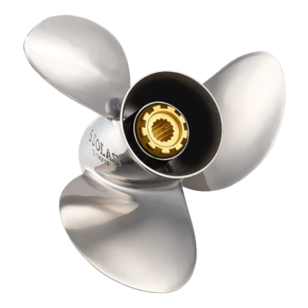 SOLAS Neuer Saturn-Edelstahl-3-Blatt-Propeller für Mercury