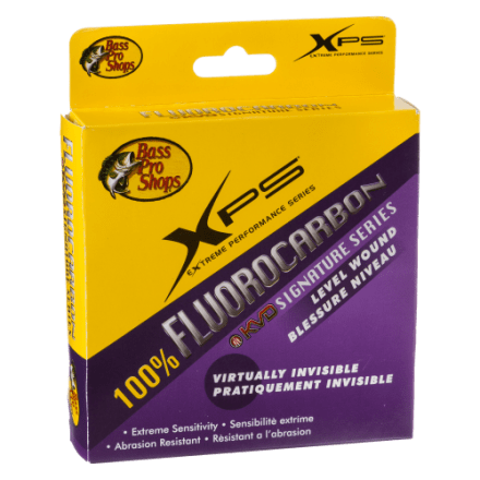 Bass Pro Shops XPS KVD Signature Series Angelschnur aus 100 % Fluorkohlenstoff