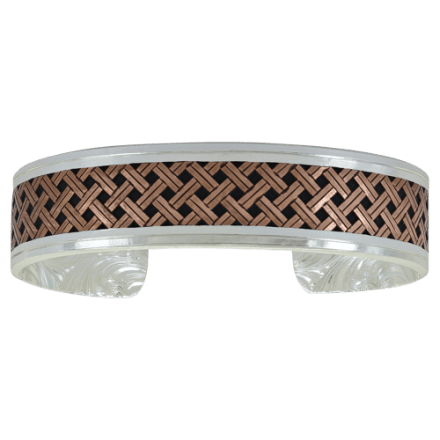 Montana Silversmiths Classic Legacy Weave Crossing Paths Manschettenarmband