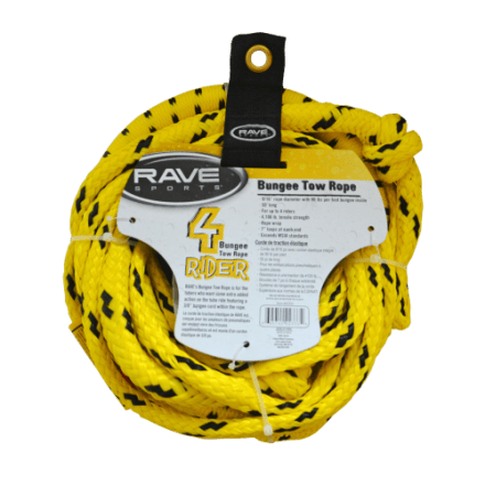 RAVE Sports Bungee Abschleppseil für 1–4 Fahrer