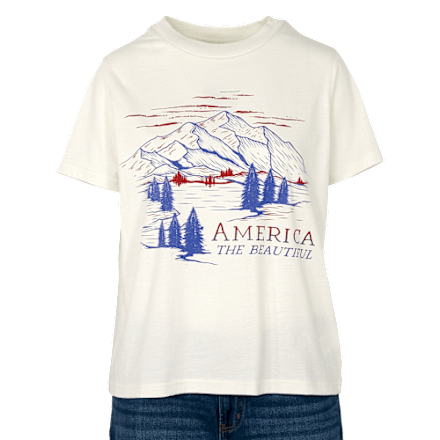 Natural Reflections America the Beautiful Grafik-Kurzarm-T-Shirt