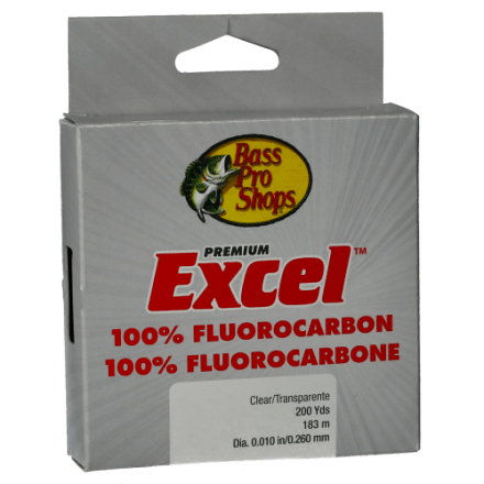 Bass Pro Shops Excel Fluorocarbon-Angelschnur
