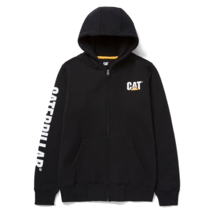 CAT Workwear Trademark Banner Kapuzenpullover mit durchgehendem Reißverschluss für Damen