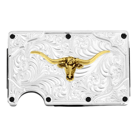 Montana Silversmiths Ironwood Longhorn Kartenetui