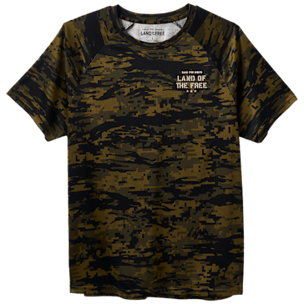 Land of the Free Performance-Kurzarm-T-Shirt
