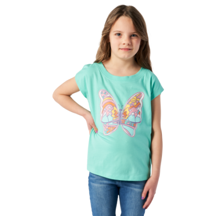 Bass Pro Shops Trail Graphic T-Shirt mit Flügelärmeln für Kinder
