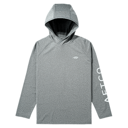 AFTCO Samurai Langarm-Performance-T-Shirt mit Kapuze für Kinder