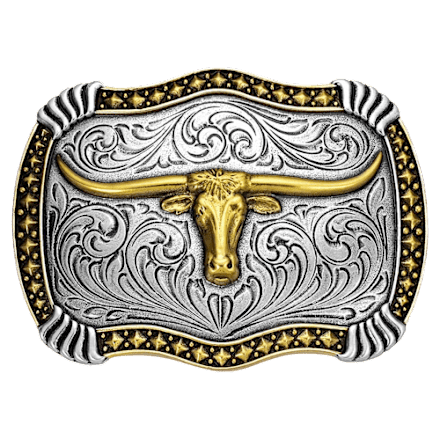 Montana Silversmiths Longhorn Legacy Gürtelschnalle