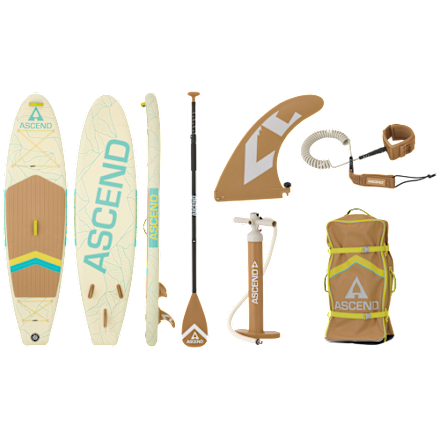 Ascend 10'6'' aufblasbares Stand-Up-Paddleboard-Paket