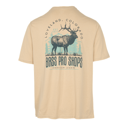 Bass Pro Shops Loveland Graphic Elk Kurzarm-T-Shirt