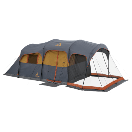 Ascend 8-Personen-Tunnelzelt mit Sichtschutz-Veranda