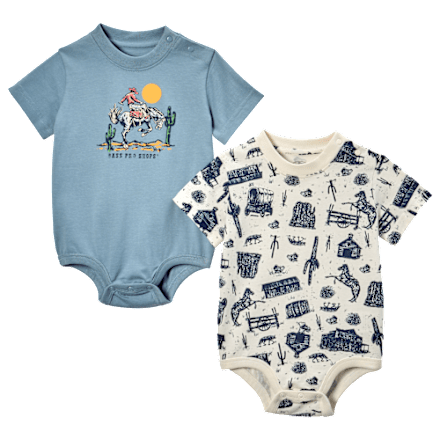 Bass Pro Shops Western-Bodys, 2-teiliges Set für Babys