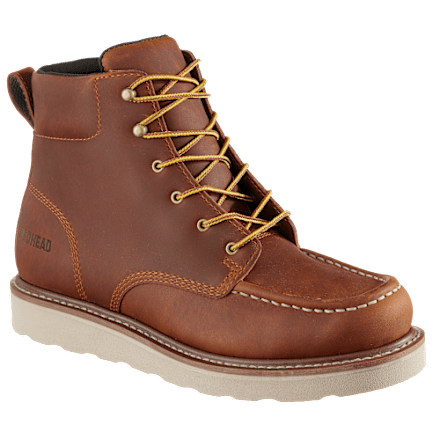 RedHead 6" Moc-Toe Wedge-Arbeitsstiefel für Herren