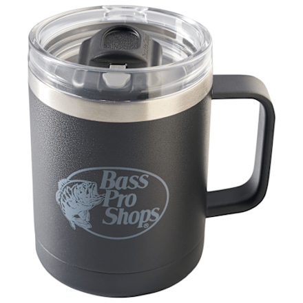 Bass Pro Shops 14-Oz. Kaffeebecher mit Multifunktionsdeckel